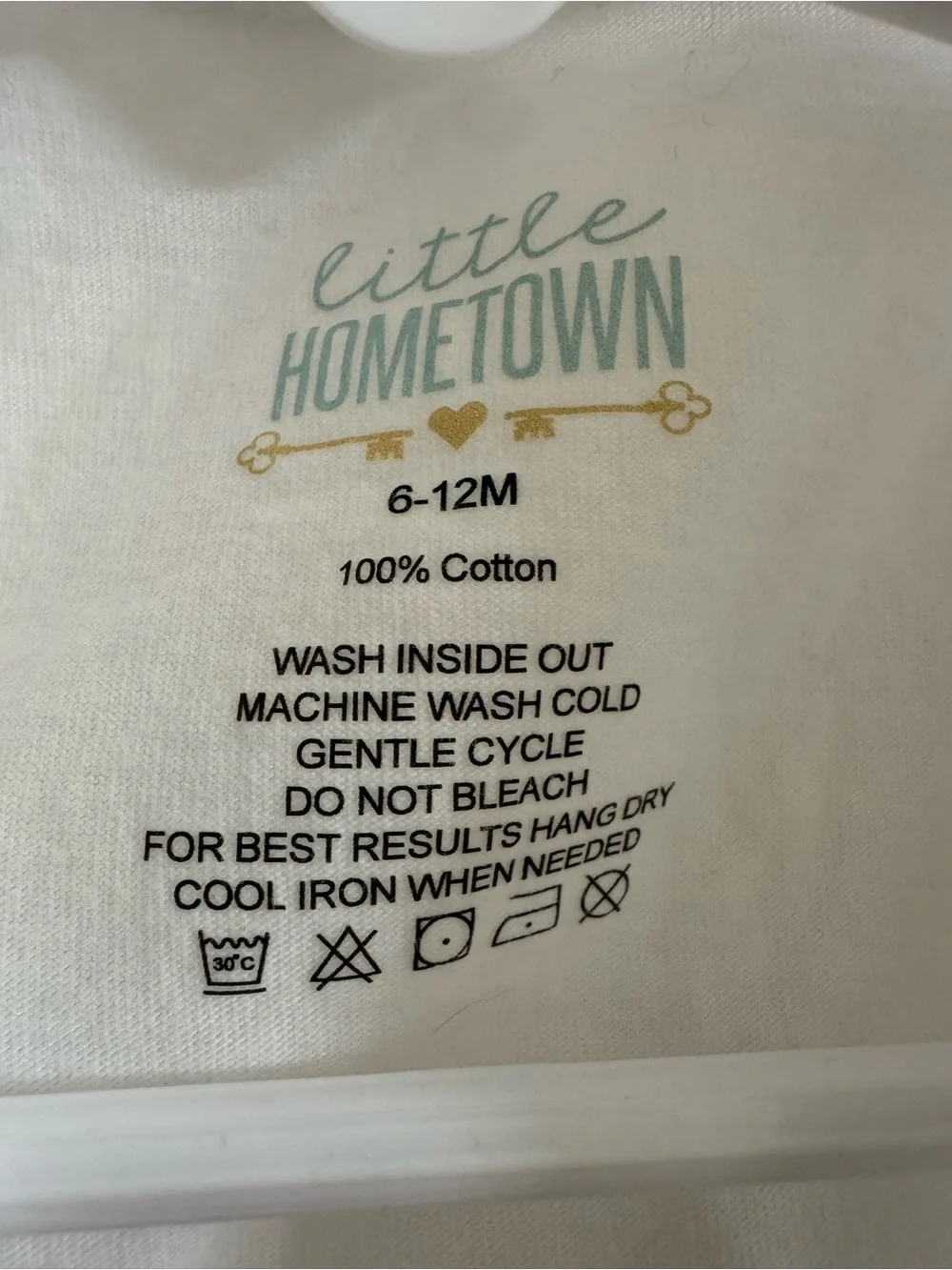 Little Hometown NYC White Baby Onesie with Yellow Taxi